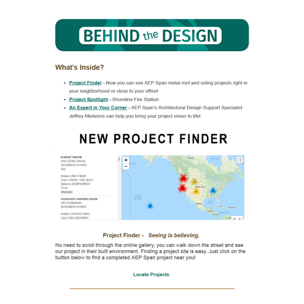 1-26-21 Behind the Design Newsletter