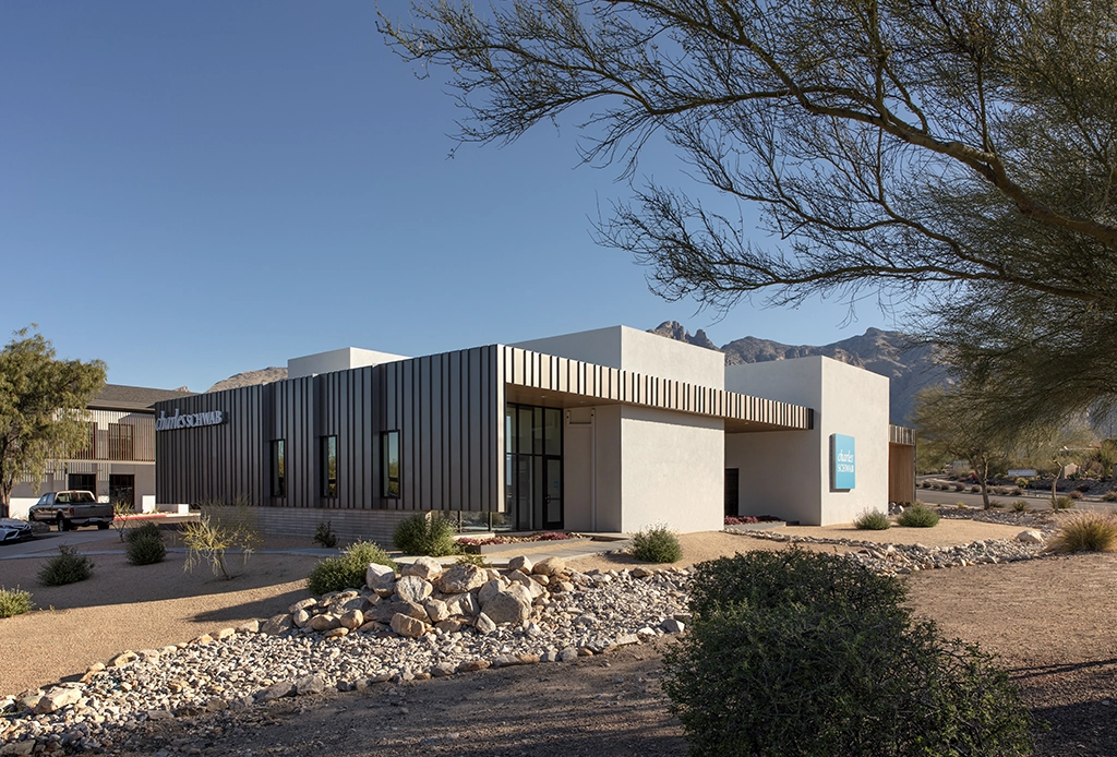 Charles Schwab Office Building Featuring AEP Span Metal Roofing