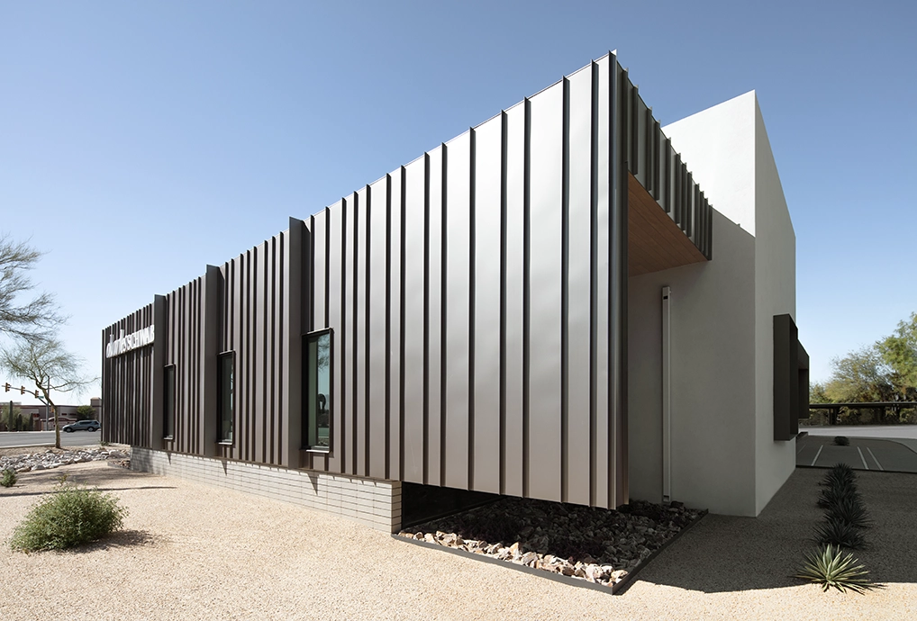 Charles Schwab Office Building Featuring AEP Span Metal Roofing