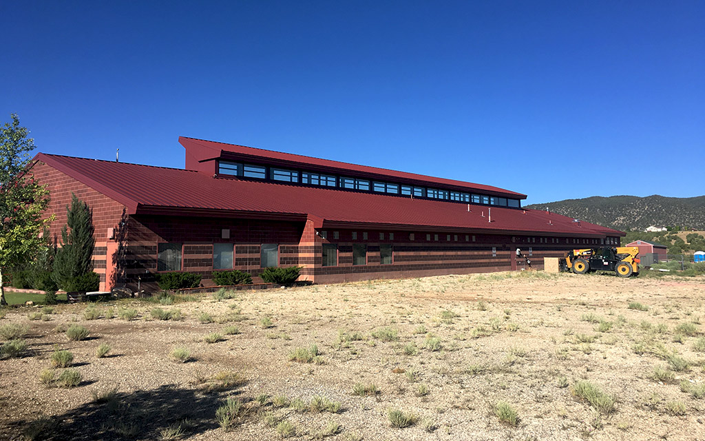 Great Basin College featuring AEP Span's metal roofing and siding.