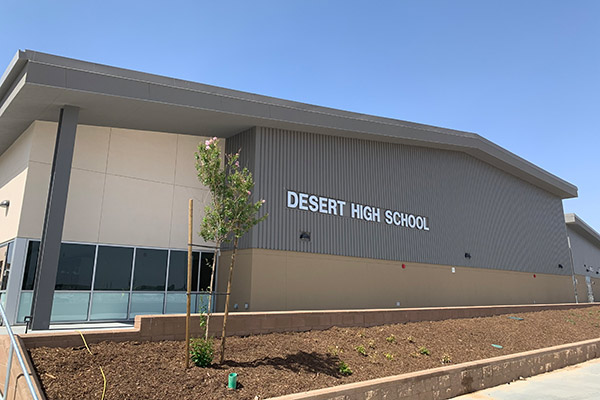 Desert Jr and Sr High School- Edwards Airforce Base, CA