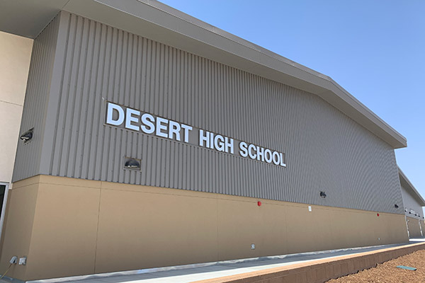 Desert Jr and Sr High School- Edwards Airforce Base, CA
