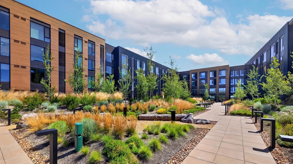 Jackstraw-Apartments-6 The Jacksraw in Bend, OR,is a mixed-use development that blends multifamily living, retail, and public gathering spaces into one vibrant destination.