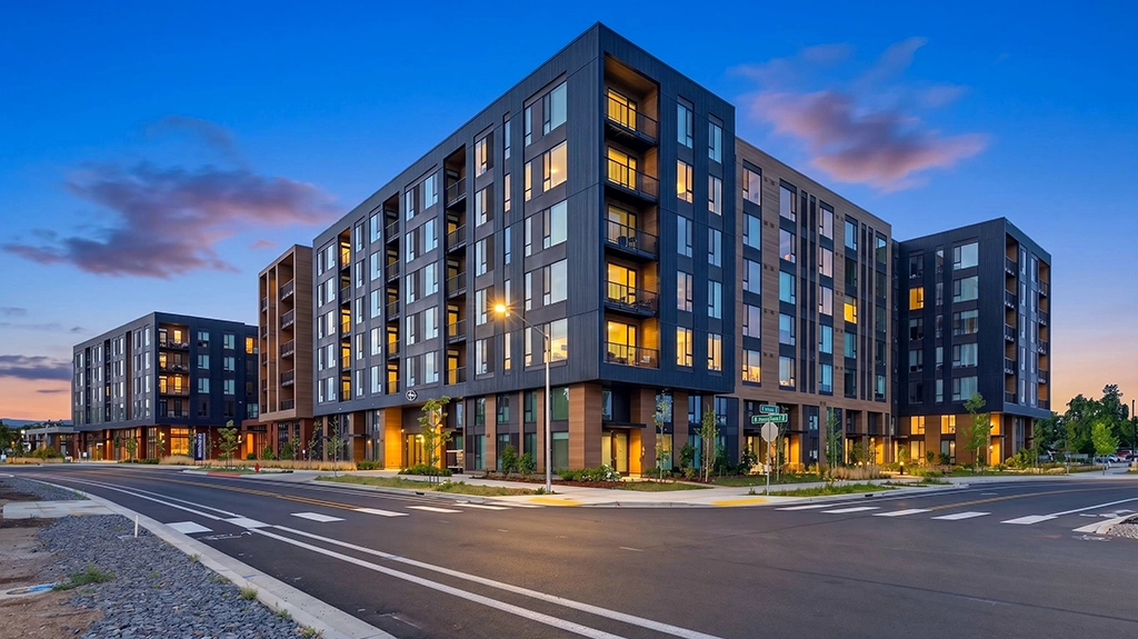 Jackstraw-Apartments-7 The Jacksraw in Bend, OR,is a mixed-use development that blends multifamily living, retail, and public gathering spaces into one vibrant destination.