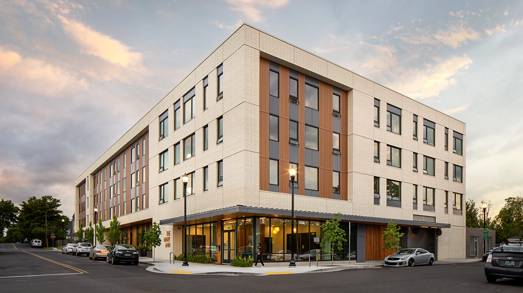 The Mary Ann Apartments Featuring AEP Span's Flex Series Siding