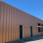 Northpointe Elementary School in Sacramento, CA, featuring metal roofing and siding by AEP Span