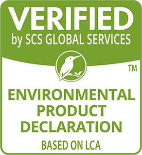 Verified SCS Global Services Environmental Product Declaration