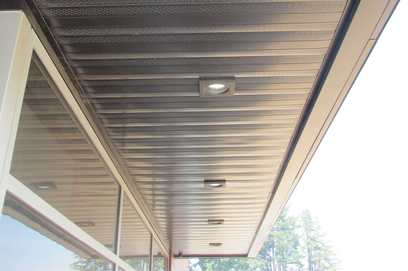 Soffit - Flush Panel Metal Siding by AEP Span